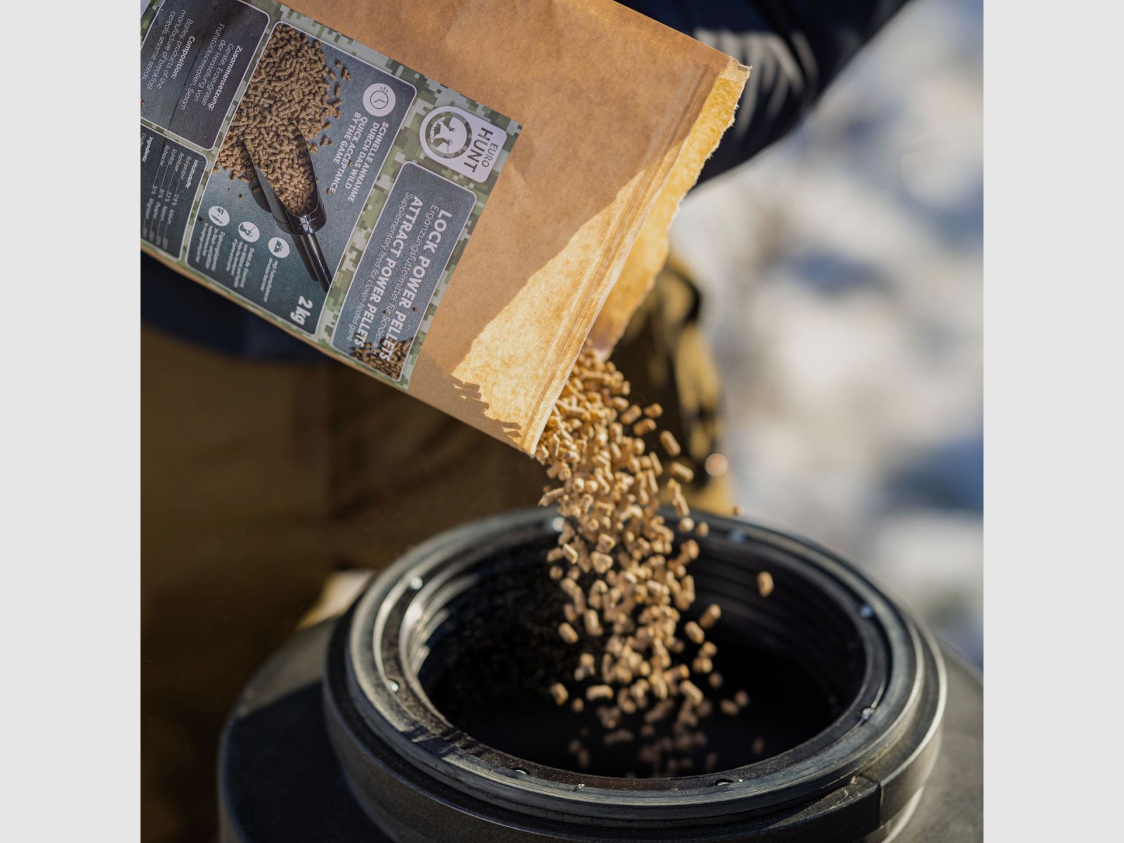 EUROHUNT feeding drum