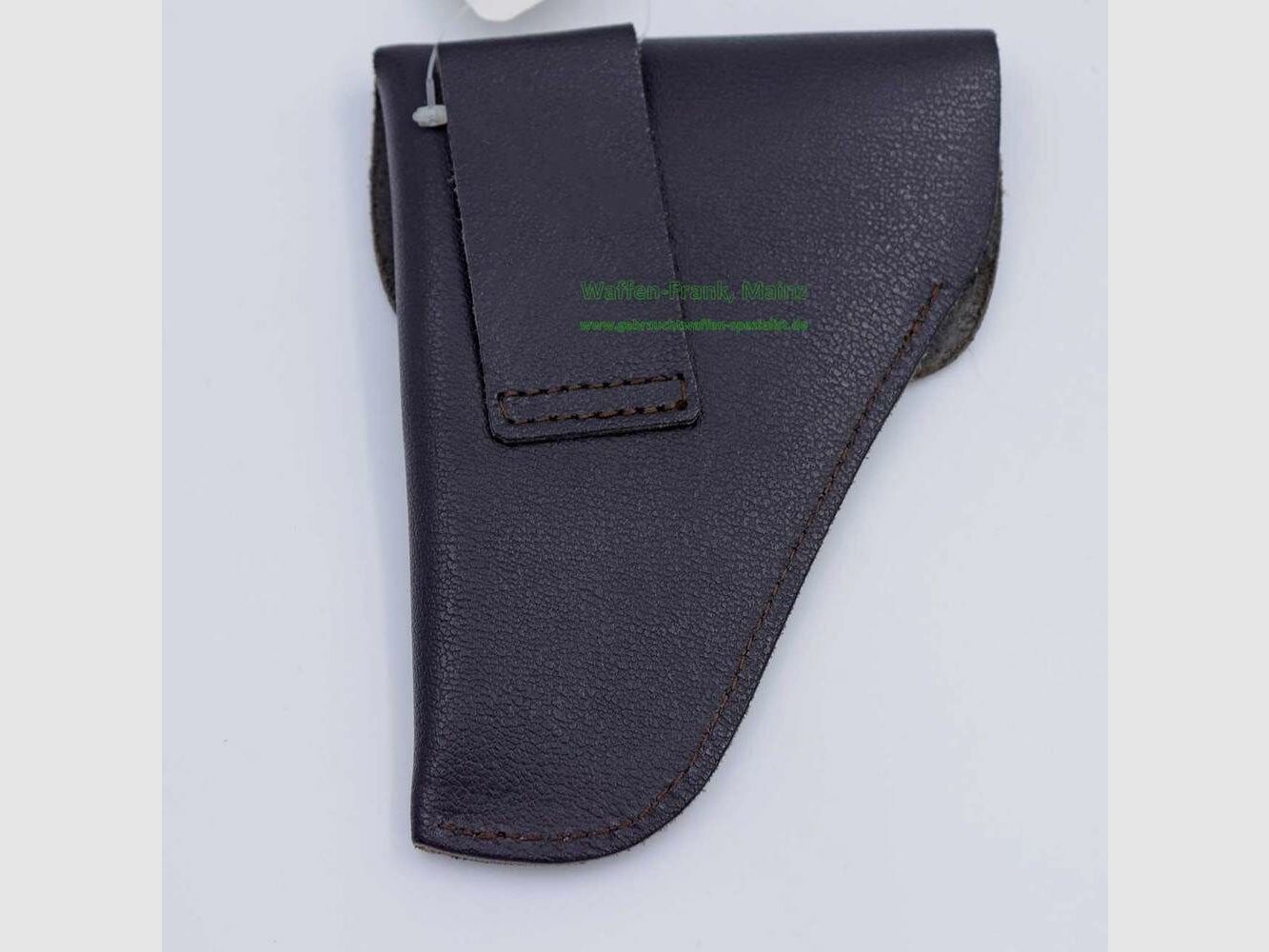 Allemand Divers Holsters de Ceinture pour Pistolets en Cuir Brun