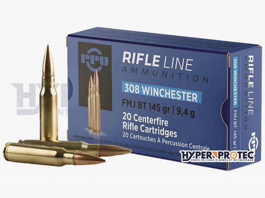 Ammunition .308 Prvi Partizan FMJ BT