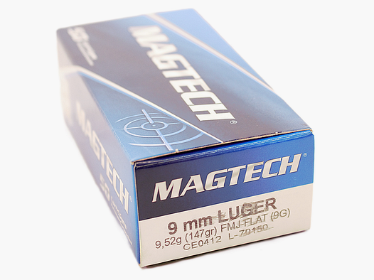 magtech 9×19 147gr FMJ plat subsonic