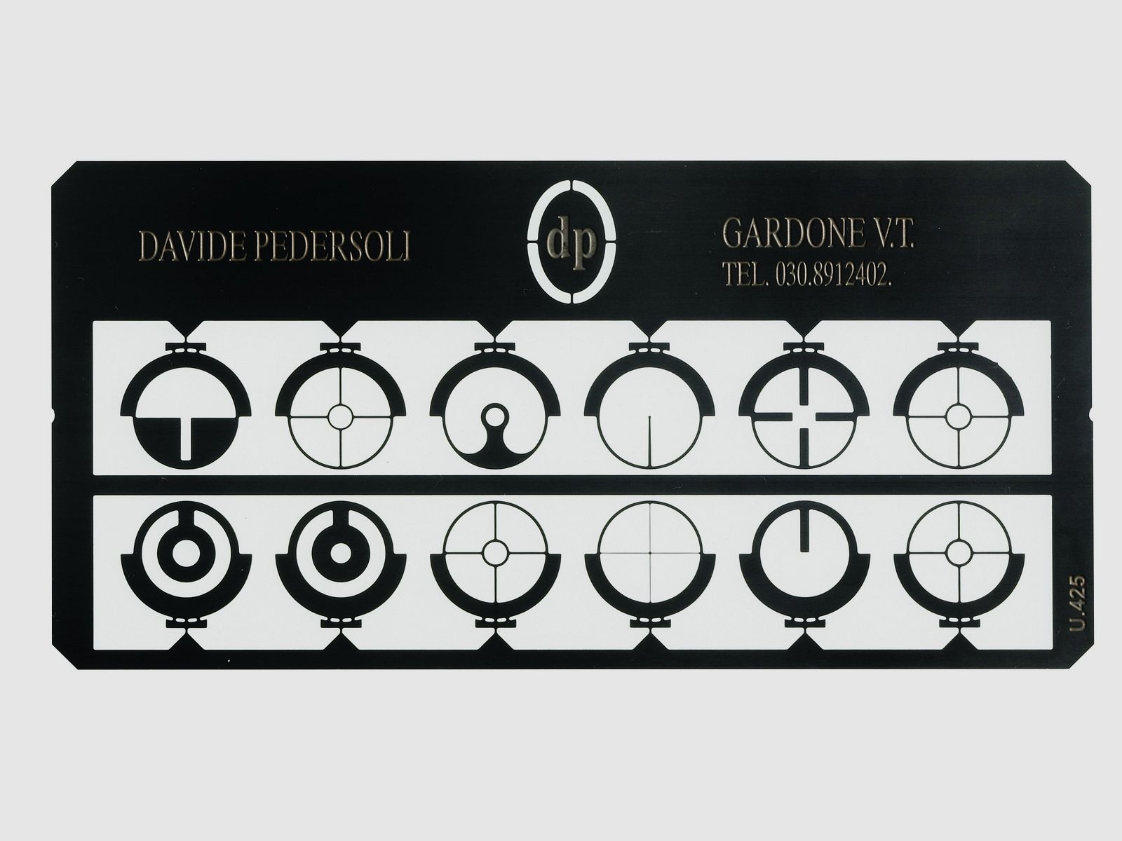 Set van 15 verwisselbare Perdersoli ringen voor Tunnel