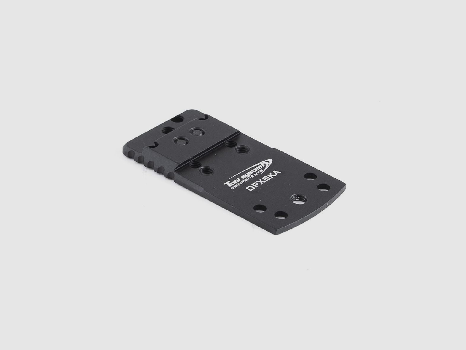 Płytka bazowa z czerwonym punktem, szyna 11,85 mm (typ A) dla Strike One - TONI SYSTEM/Red dot base plate, dovetail 11,85mm (type A) for Strike One - TONI SYSTEM *   KOD PRZEDMIOTU OPXSKA