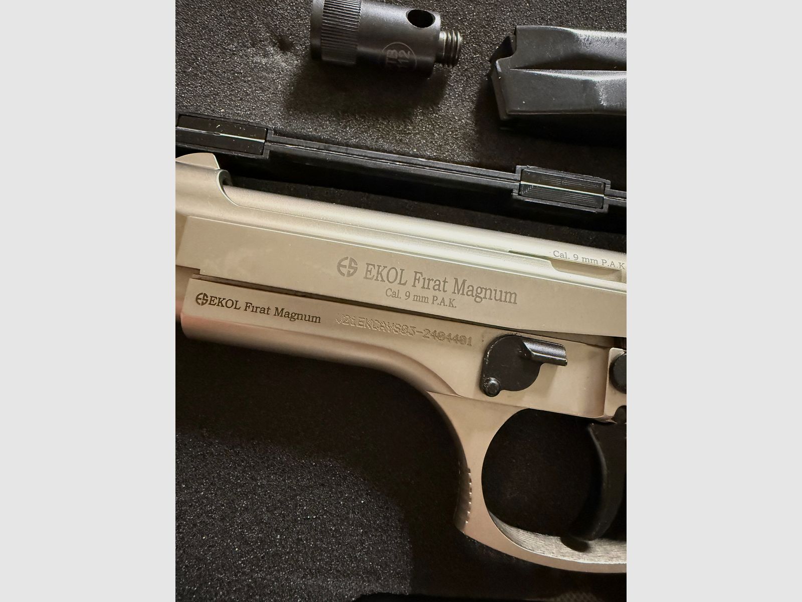 Firat Ekol 9mm PAK + 200 Schoten (Beretta-namaak)