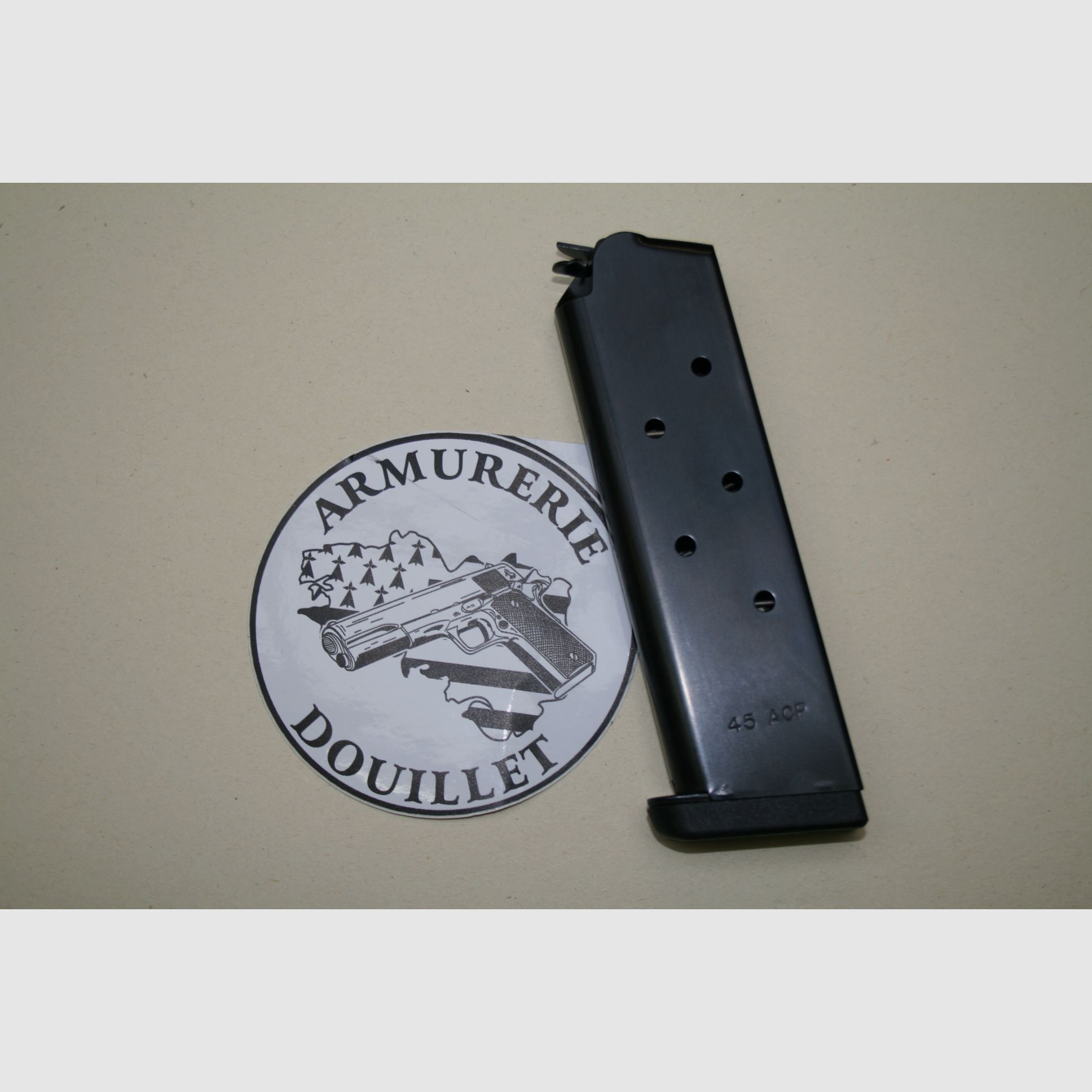 Springfield Magazin für 1911 Kal. 45acp 7 Schuss brüniert mit Slam Pad