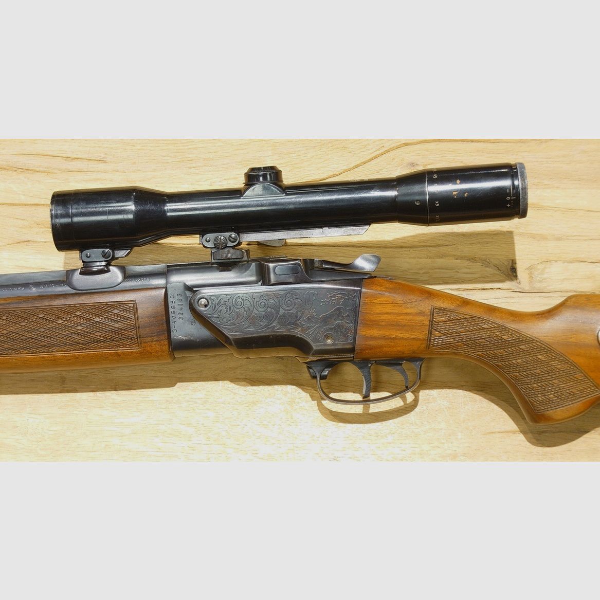 Bockbüchsflinte CZ Brno Mod. ZH303 Cal. 7x57R 12/70 Hensold Diavari 1,5-6x36 Ass. 1