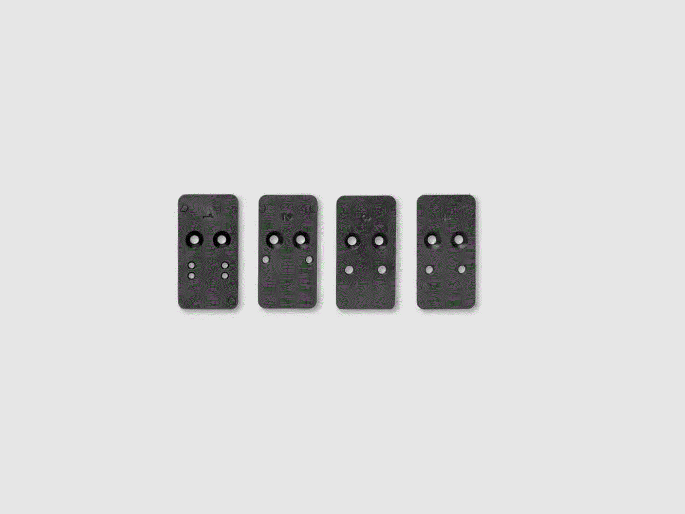 Piastra adattatore Heckler & Koch NUOVA SFP9 Mx4 nera