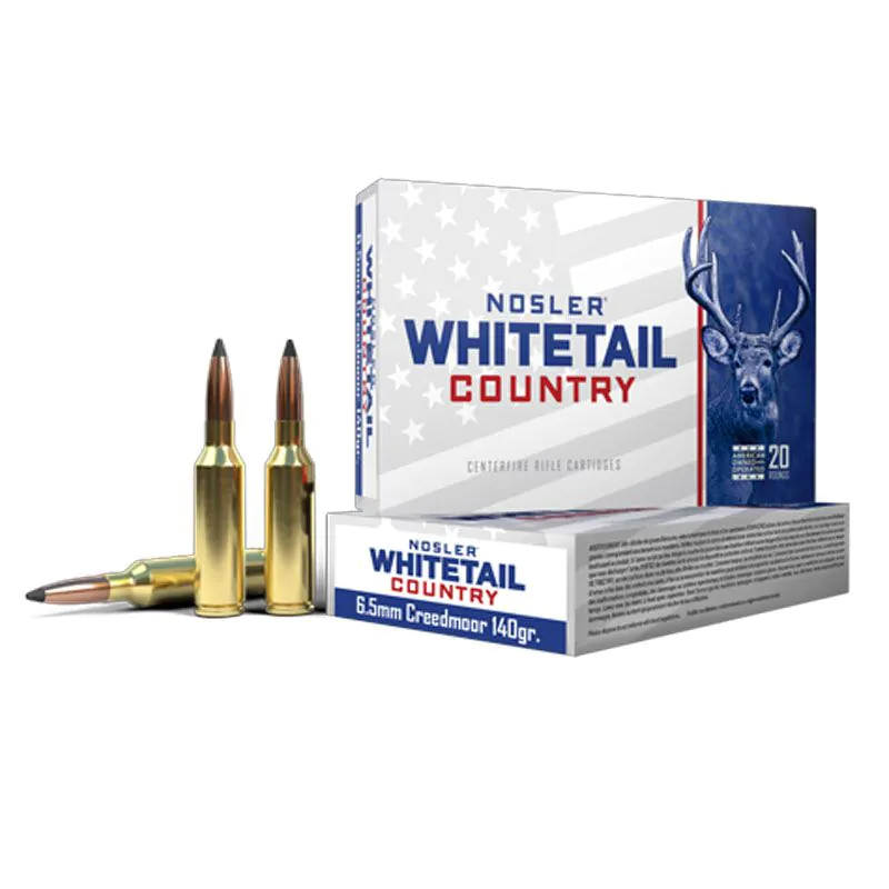Munición 6,5 Creedmoor Nosler Whitetail 140 gr 40105, imagen 4 de 4