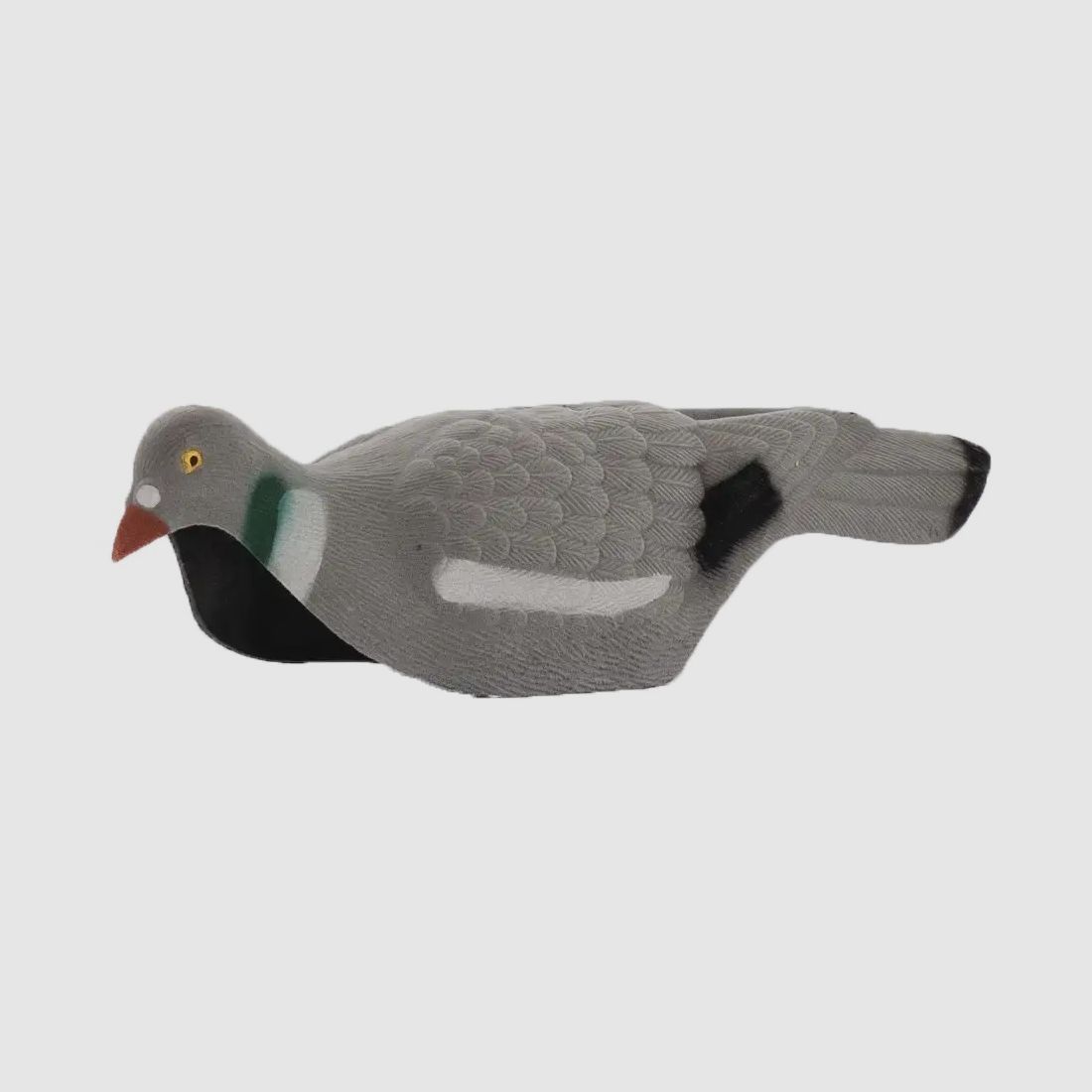 Lock tube half shell, flocked
