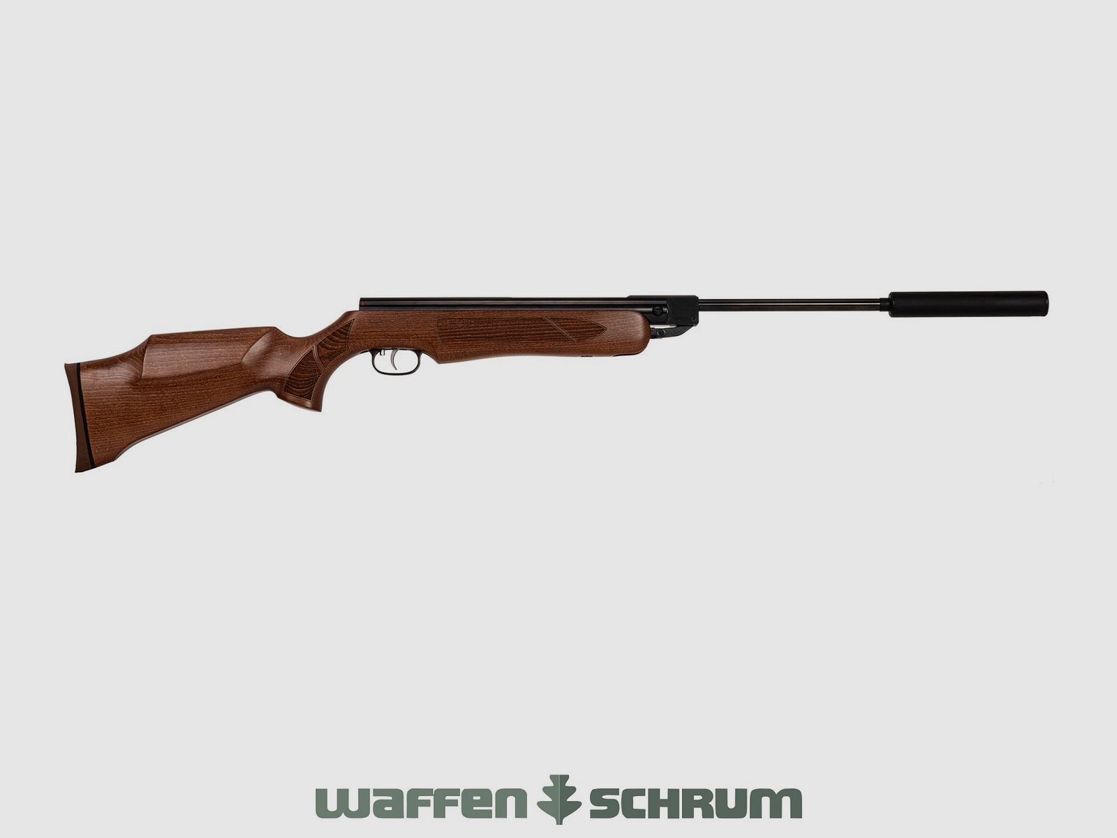 Weihrauch HW 35 SD 4,5mm (F) mit Schalldämpfer