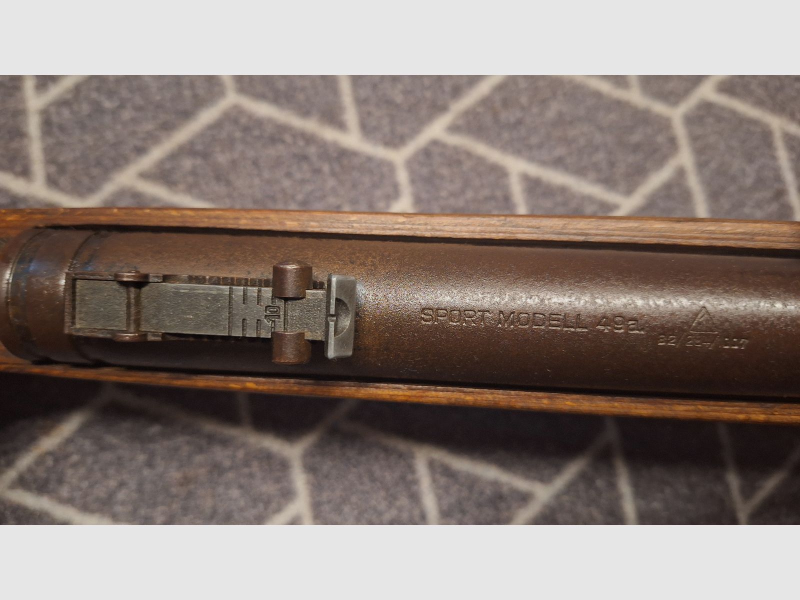 Haenel Suhl Sport Model 49a (not 310) with sling and 12-round magazine!