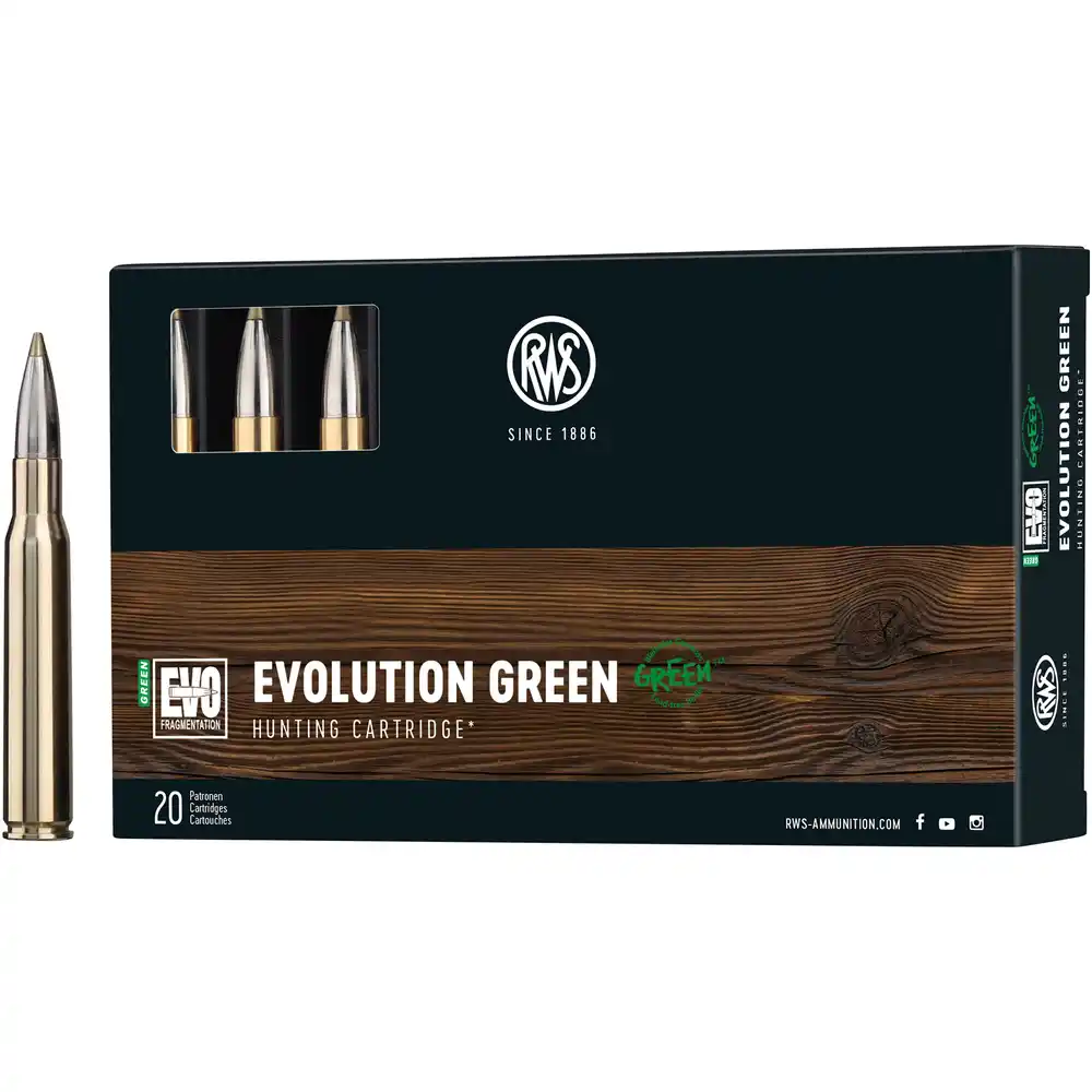 RWS .30-06 Spr. Evolution Green 9,0 g/139 grs., image 6 sur 6