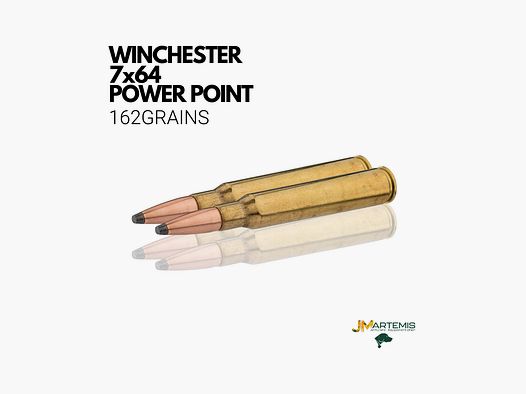 Boite de balles Winchester 7X64 POWER POINT