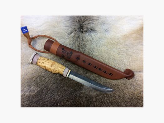 WOOD JEWEL Schnitzmesser mit Griff aus Maserbirke / VUOLU 13