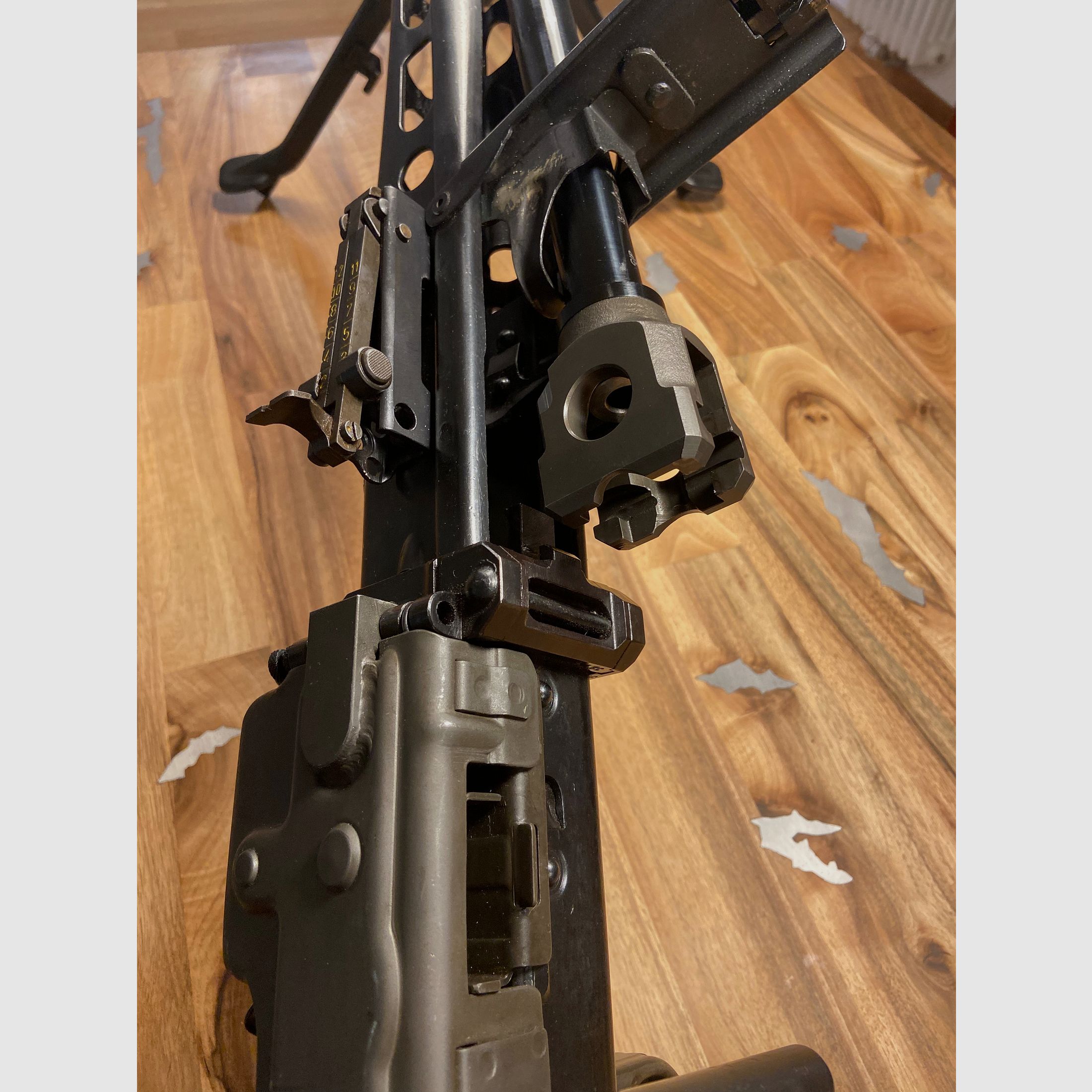 !! RARITÄT !! Original Hessen Arms M3 - halbautomatische Zivilversion des MG3