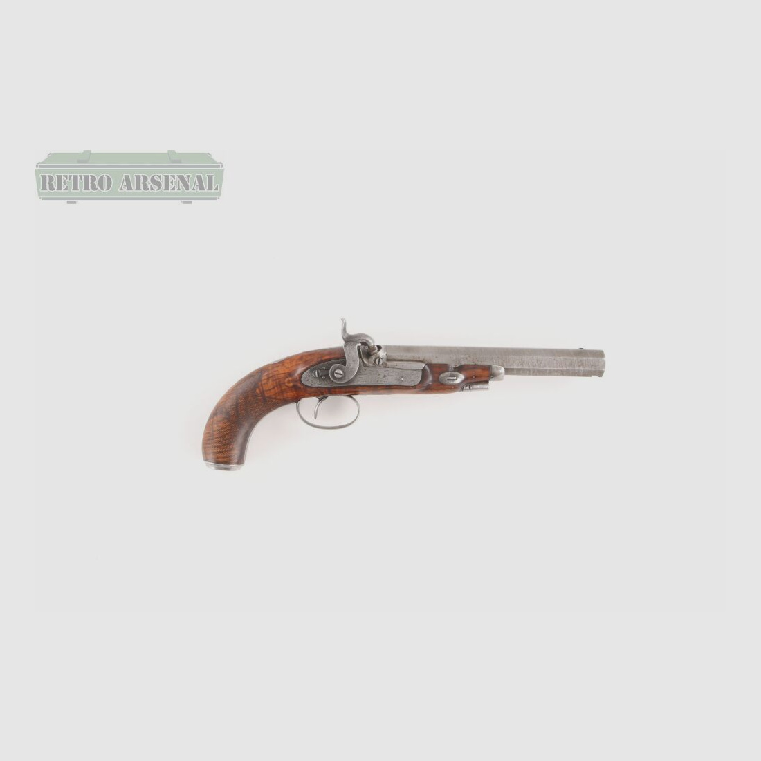 Joseph Boaler Newark muzzle-loading pistol