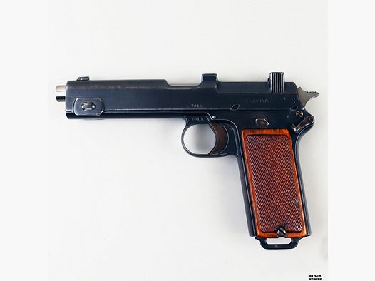 Pistole Steyr Repetierpistole Mod. 1912 Kal. 9 Steyr Matr. 2701h