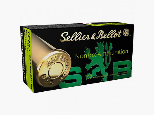 SELLIER & BELLOT .357MAG. 158GRS TFMJ. - 50 SCHUSS - NON-TOX