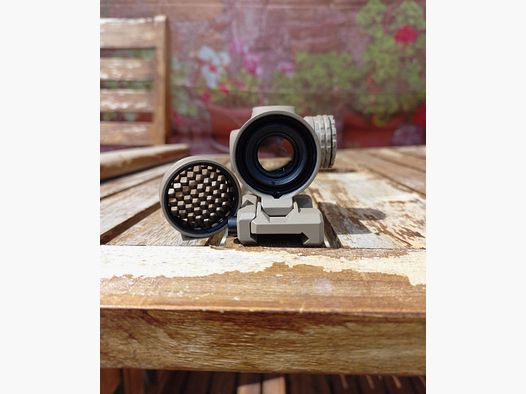 PRIMARY ARMS SLx 1X Micro Prism Scope Gen II con filtro a nido d'ape orig. (Anti-riflesso) colore FDE