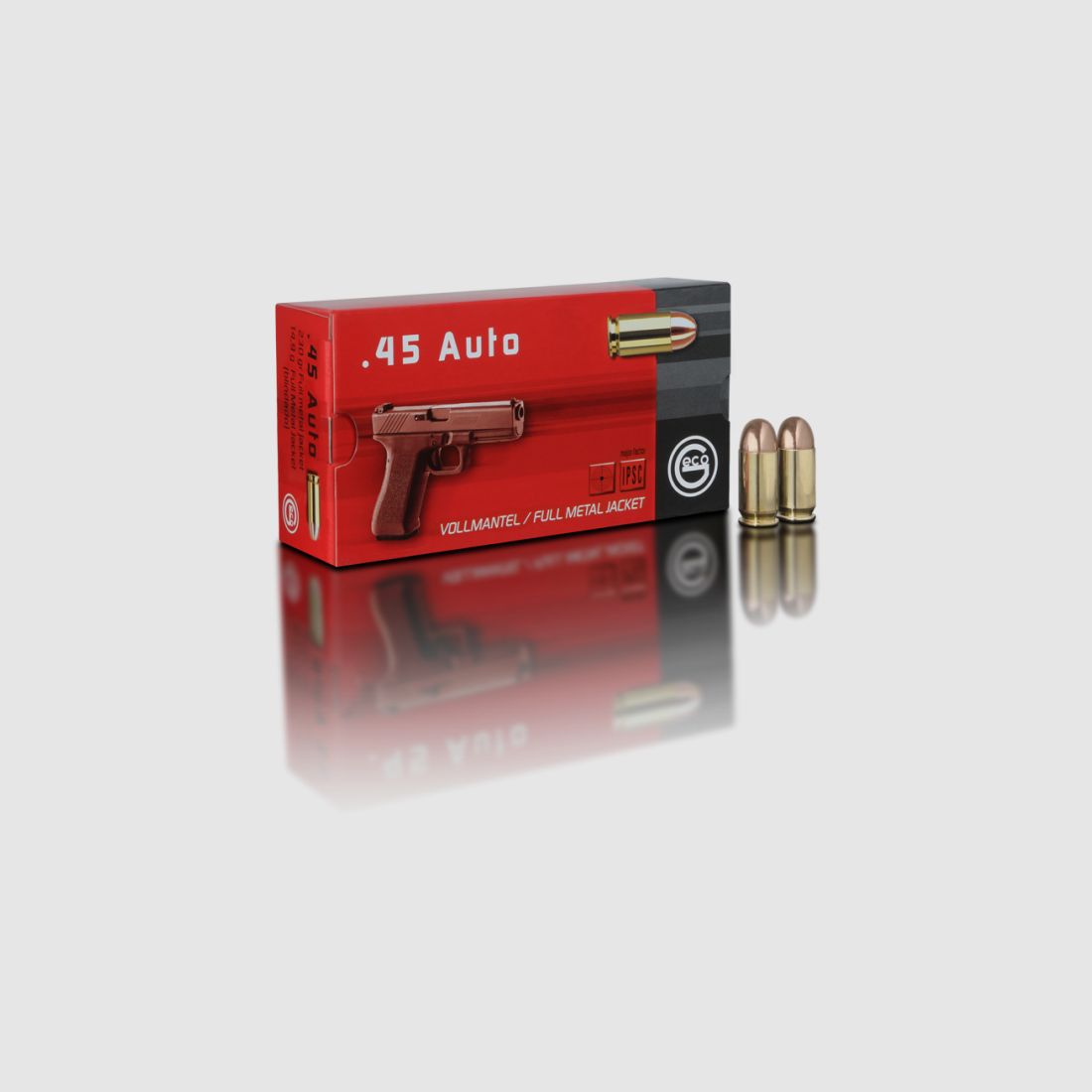 Geco .45 ACP, Vollmantel 230grs