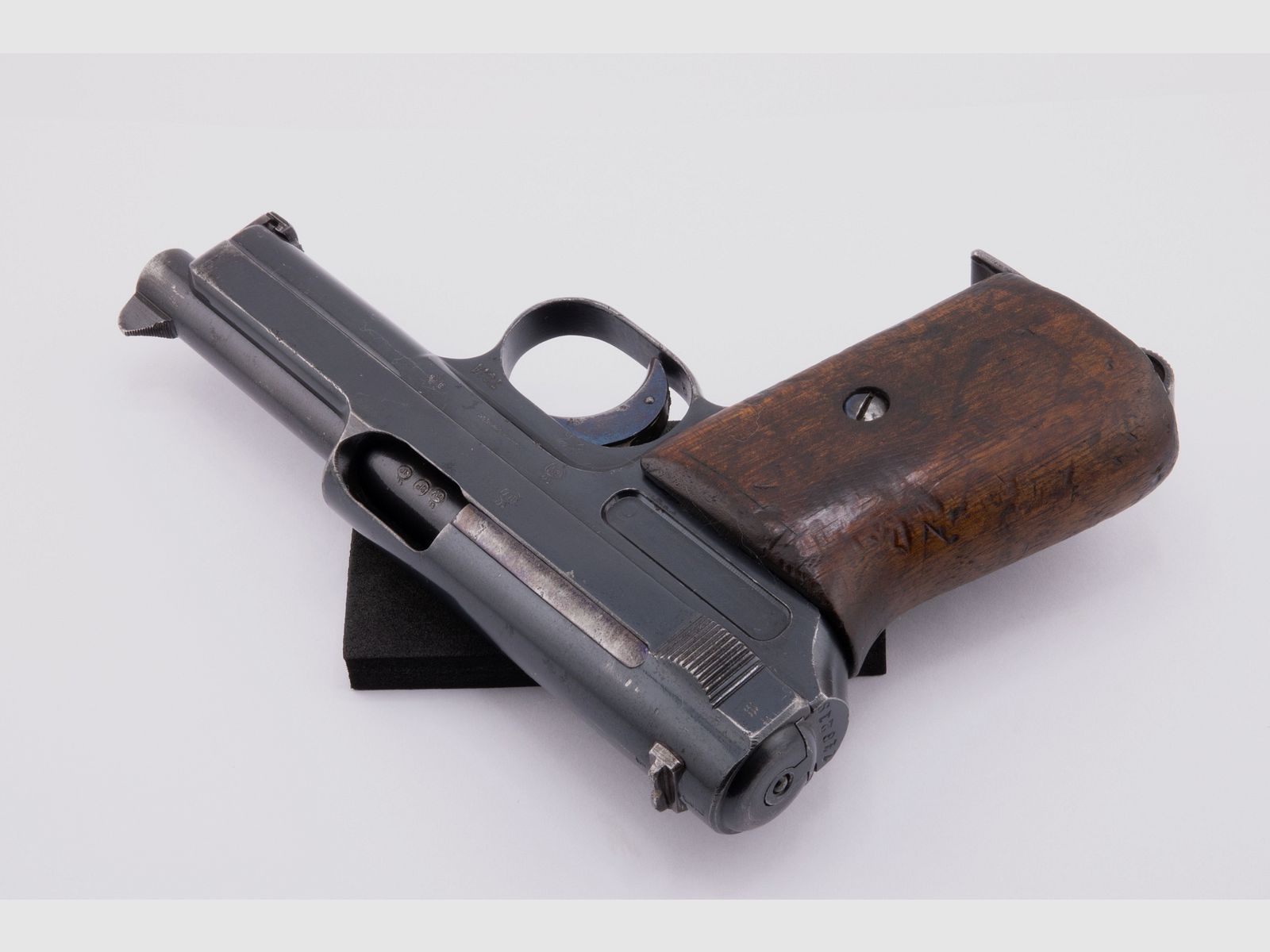 MAUSER Modell 1914 Beutewaffe mit ausländischem Beschuss "Krone BV"