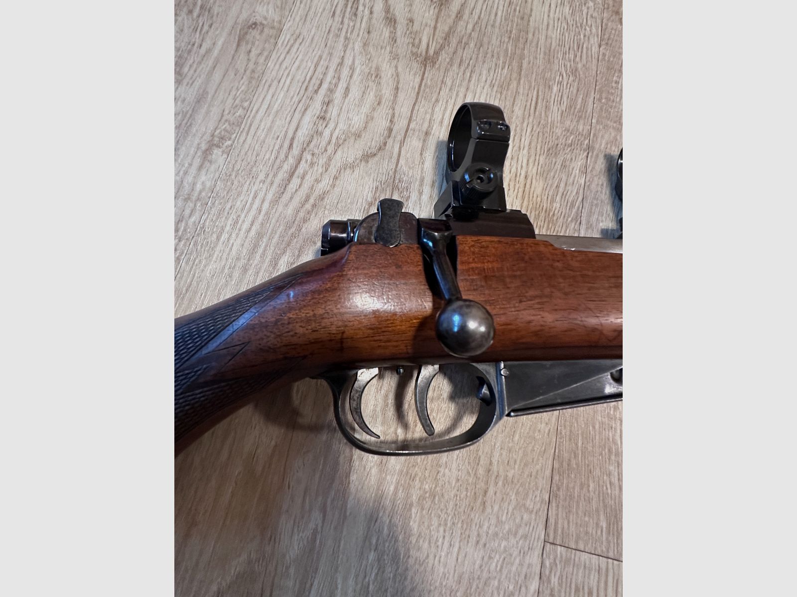 Krico Mod. 600 .222 Rem. con disparador alemán - año de fabricación 1957 - pieza de colección