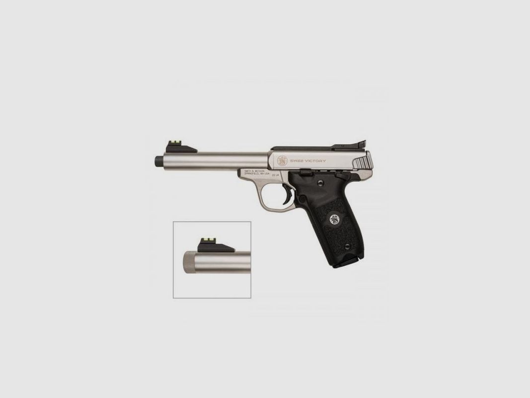 PISTOLE SMITH & WESSON 22 VICTORY FILETIERT KALIBER 22 LR - 5,5 ZOLL