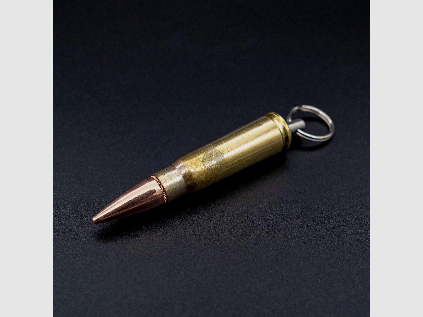 BULLET KEYCHAIN 7.62x39 / AK47 Full Metal Copper