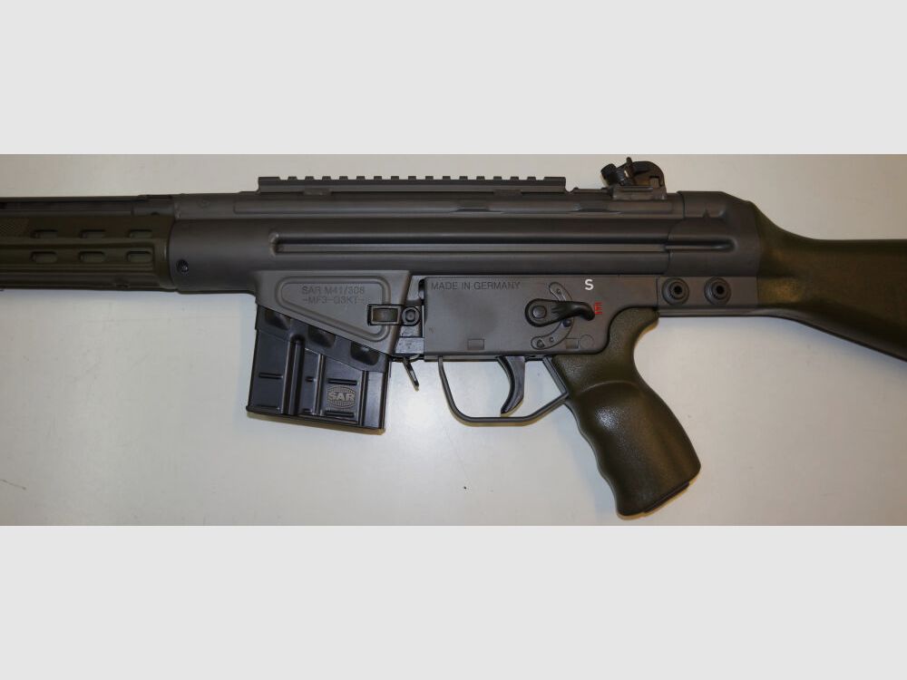 Schwaben Arms GmbH Samopowtarzalna broń SAR M41 SPORTMATCH MF3 G3KT kal. 308win. - WYPRODUKOWANO W NIEMCZECH - podobna do HK41/G3