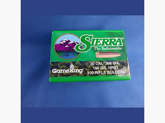 Sierra Geschosse .308 10,7gr./165grs. HPBT GK 100Stk.