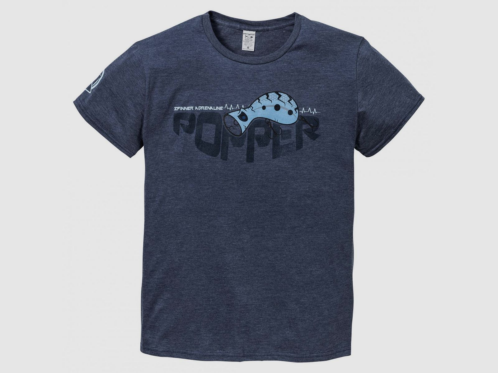 Popper T-Shirt Herren (Blue Navy)