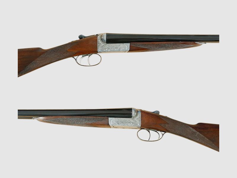 Podwójna strzelba Webley & Scott, kal. 12/65