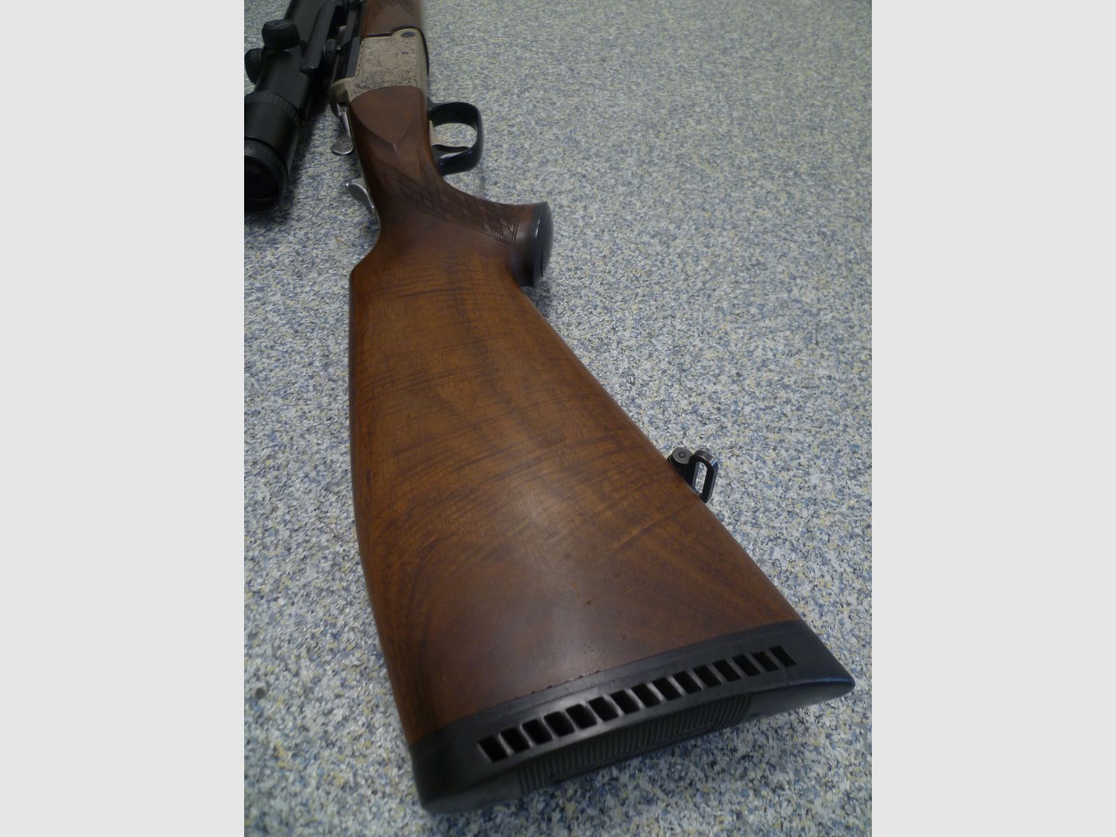 Dwulufowa strzelba Bock Blaser 9,3x74R z Zeiss Varipoint