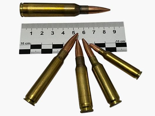 Dummy Cartridge Set – .338 Lapua Mag | 8x57 | 7.62x51 | 6.5 Creedmoor | 5.56x45