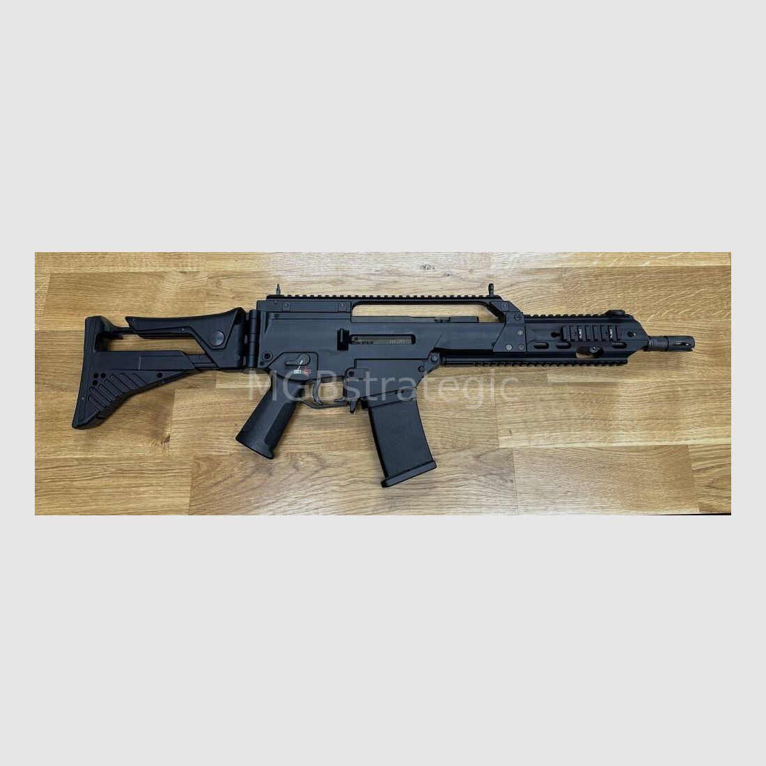 Heckler & Koch MGB243K Limited Edition halfautom. geweer .223Rem HK243 in "G36K" looplengte Limited Edition door MGB - klapstok - civiele versie van de H&K G36KA4 G36K