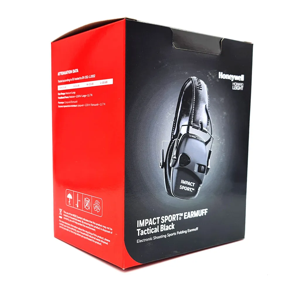 Aktiver Gehörschutz Howard Leight Impact Sport Schwarz – original!, Bild 3 von 3