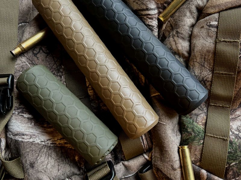 VANWARD Hunter G2, Silenciador Titan Overbarrel para calibre .30 (por ejemplo, .308 Win.), NEGRO