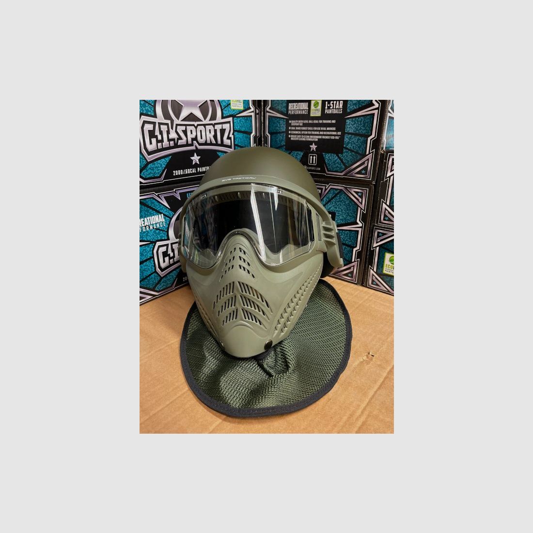 Eye Tactical kombineret maske og hjelm, billede 1 af 3