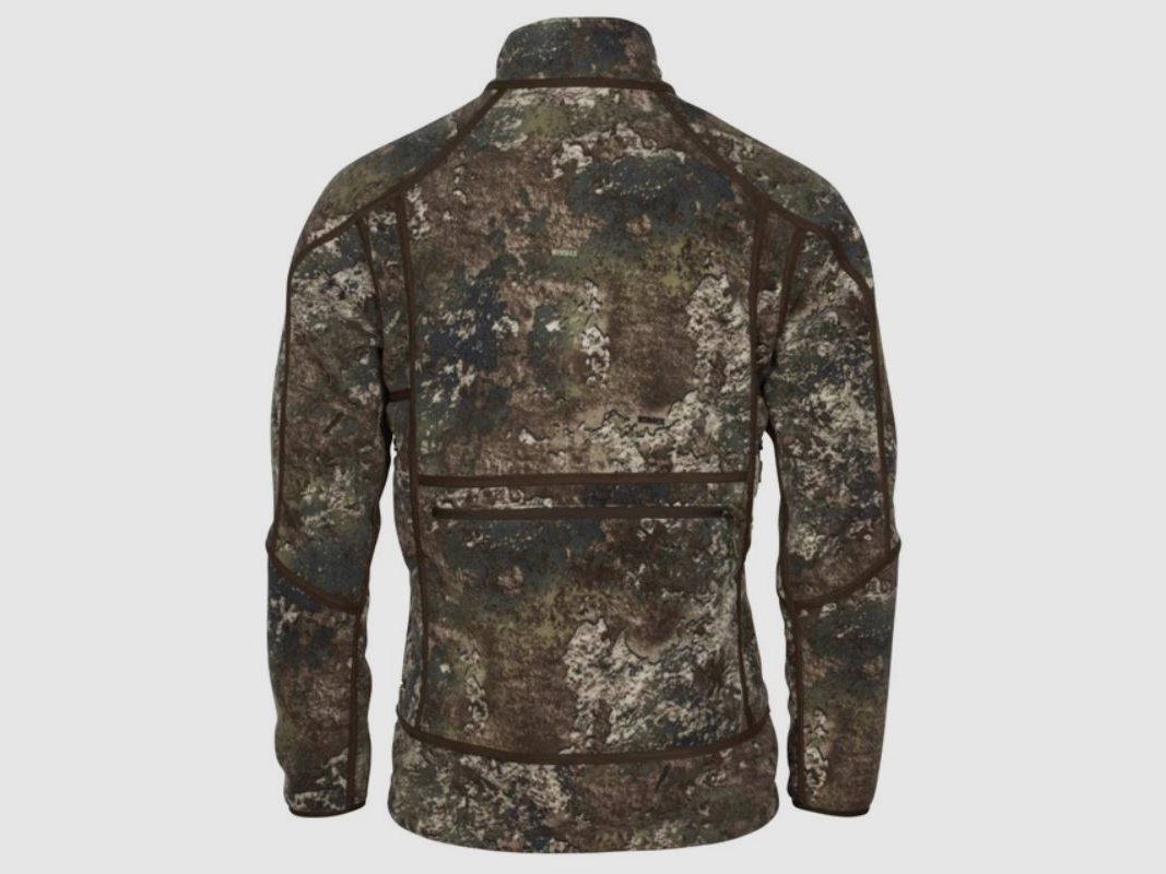 Pinewood wendbare Herren Fleecejacke Furudal Reversible Camou