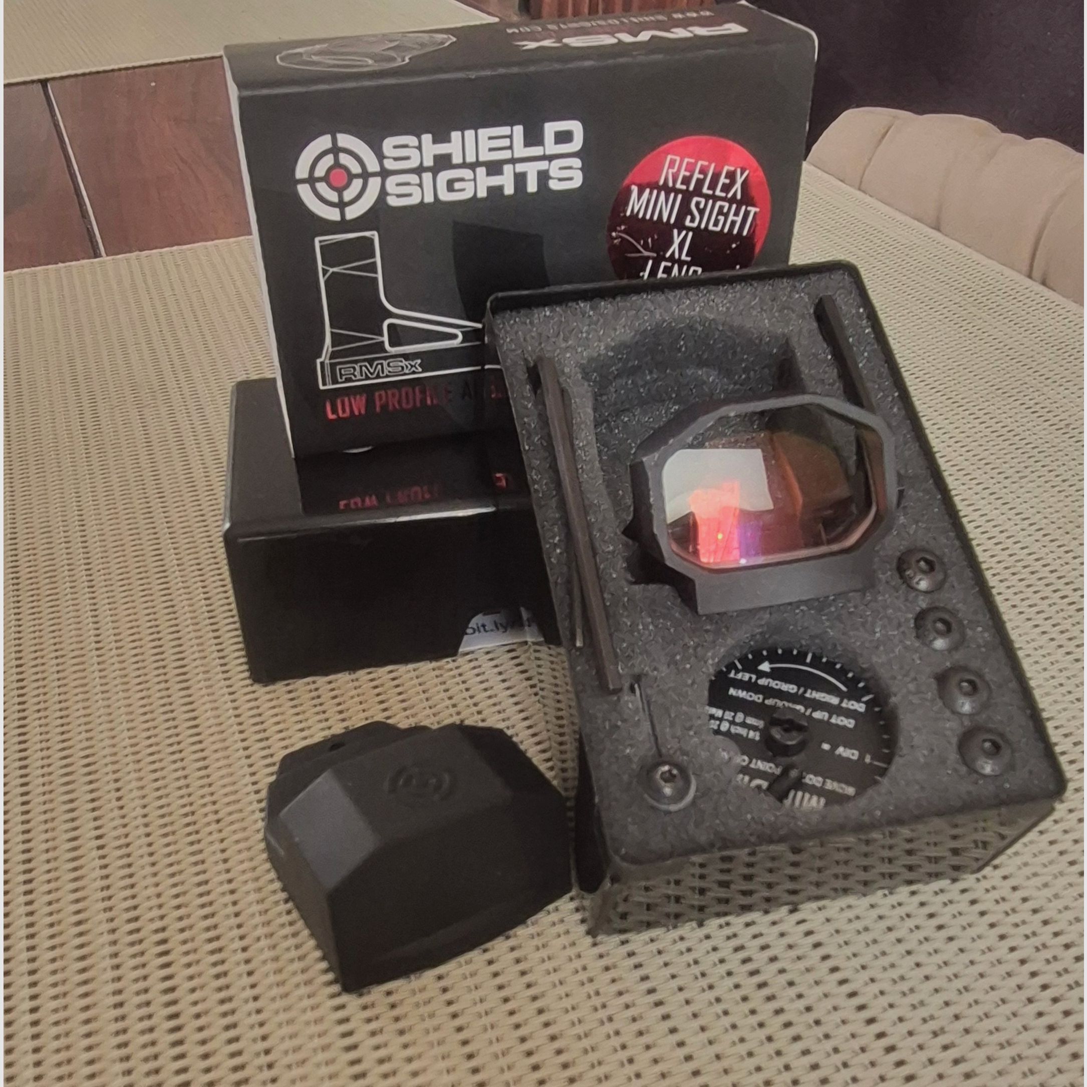 Shield Sights RMS Reflex Mini Sight 4MOA Rood Punt