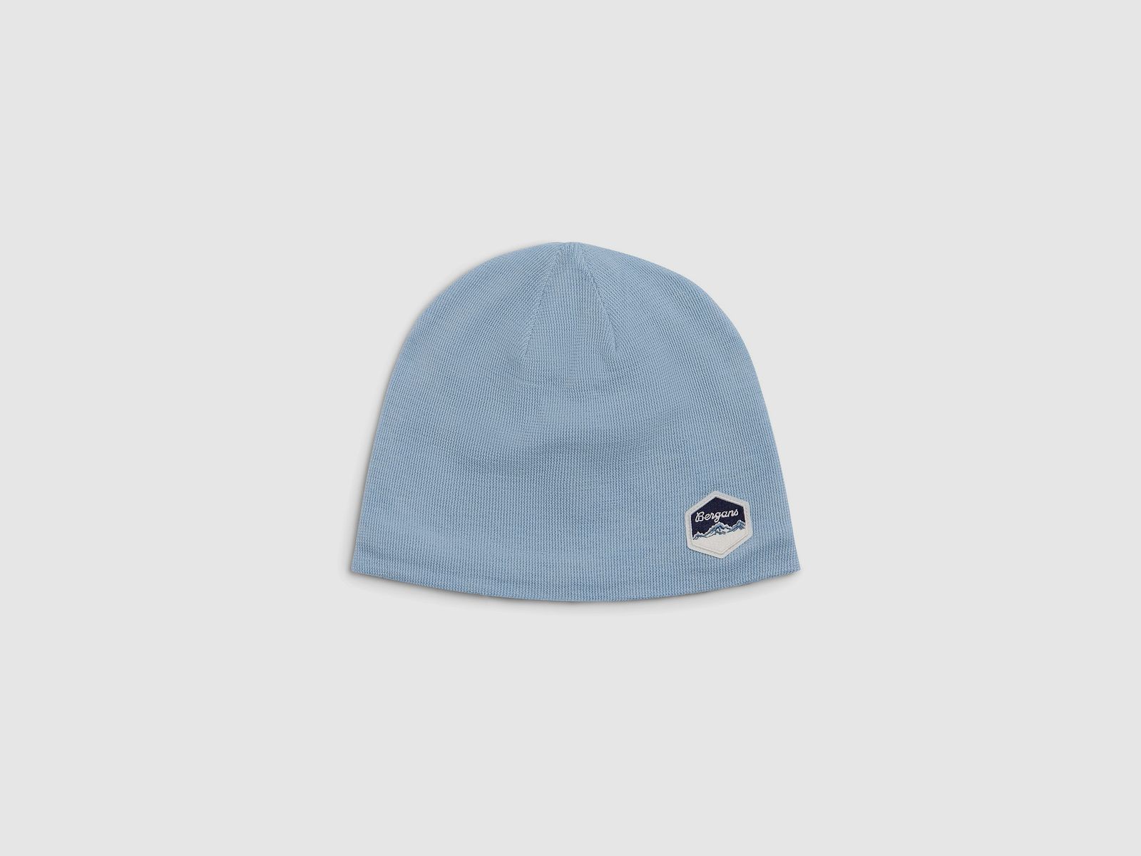 Bergans Hiking Bonnet Doublé en Fleece Light Dusty Blue