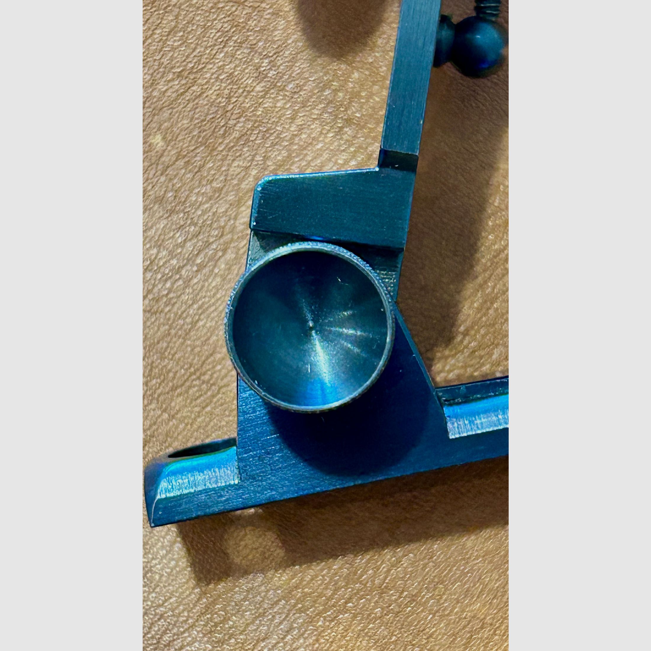 Langafstand tangvizier voor een 74er Sharps van Tom Axtell „The Riflesmith“