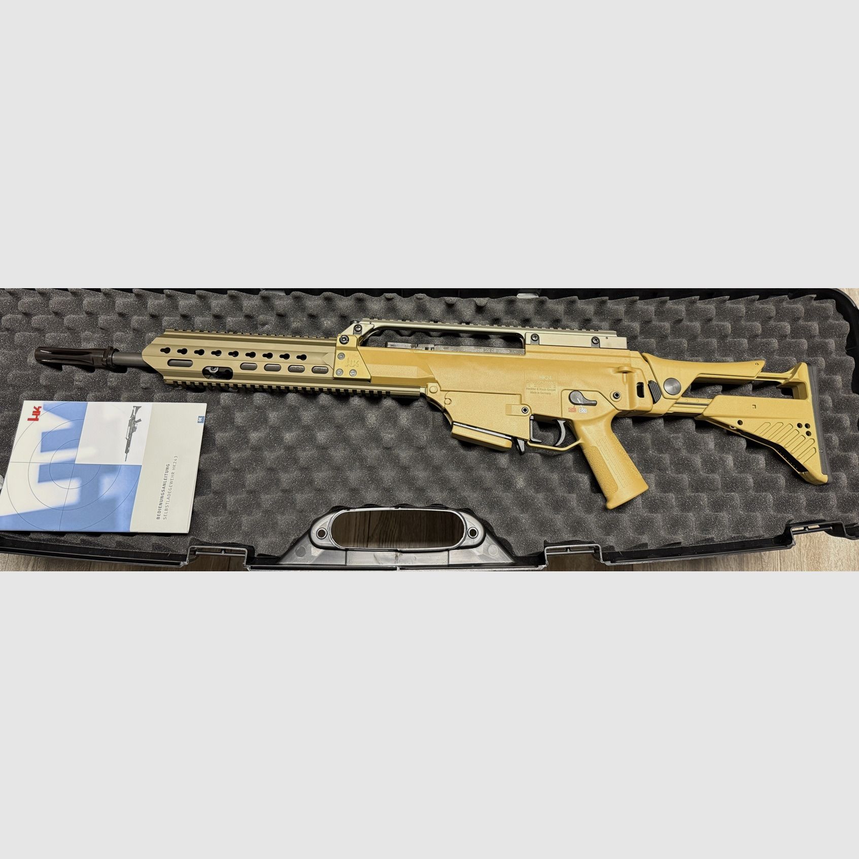 HECKLER & KOCH HK243 S TAR Kaliber .223 Remington in sandfarben