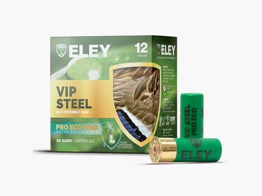 ELEY VIP Steel Pro Eco .12/70 32g #5 (2,8mm) 25 cartuchos