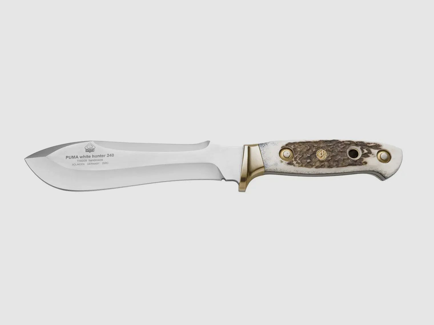 PUMA white hunter 240, Hirschhorn