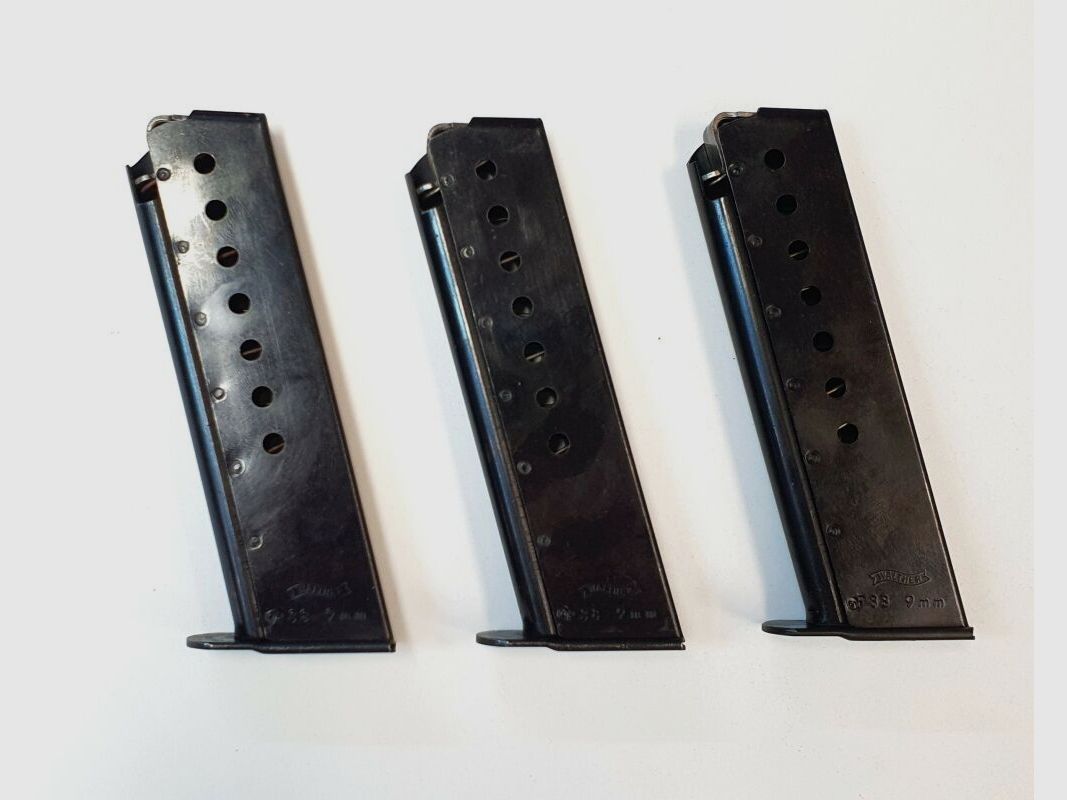 Walther Magazin für Pistole Walther P38 Bundeswehr - 9mmLuger - 8 Schuss