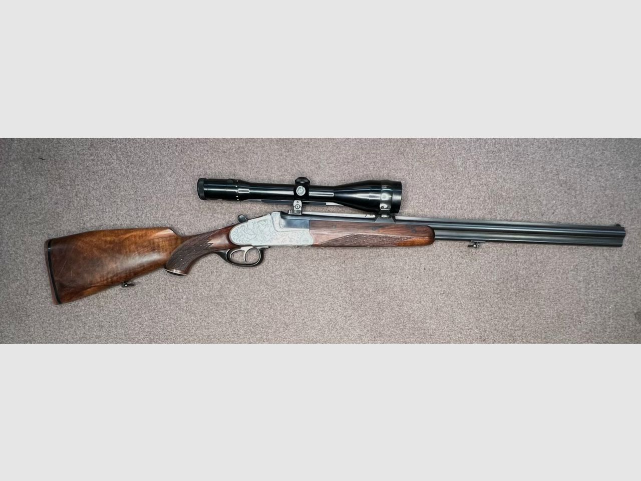 Krieghoff Bockbüchflinte Kal. 6,5x57R & 20/76 & Bdf. Lauf Kal. 20/76, Bild 1 von 6