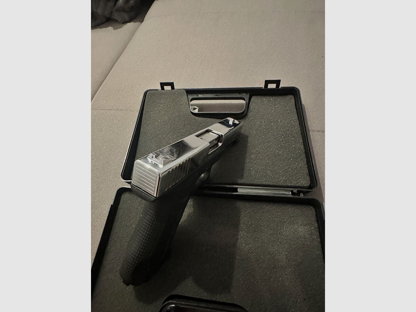 Zoraki 917 Shiny Chrome – 9 mm P.A.K. – estado casi como nuevo