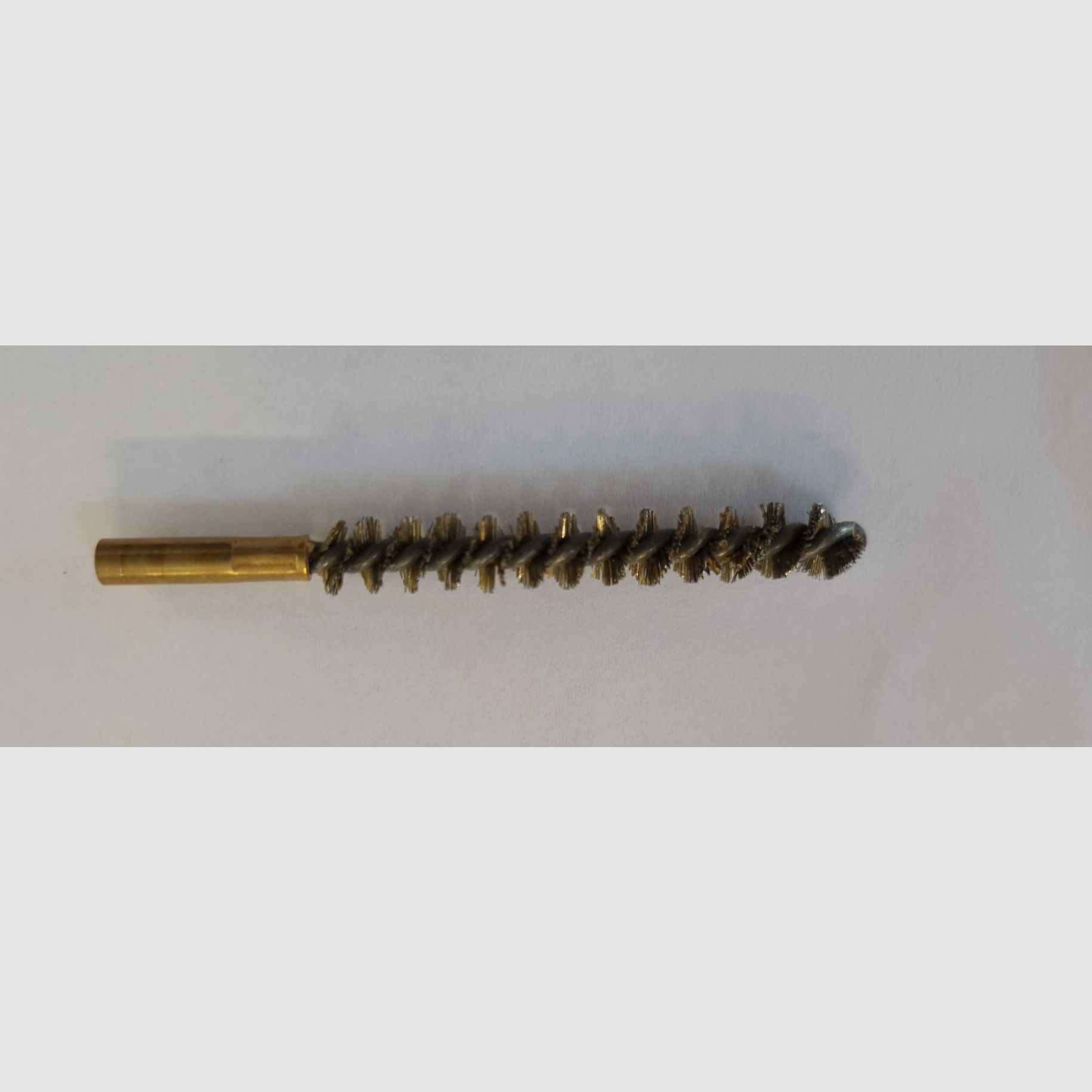 Steel wire brush with internal thread