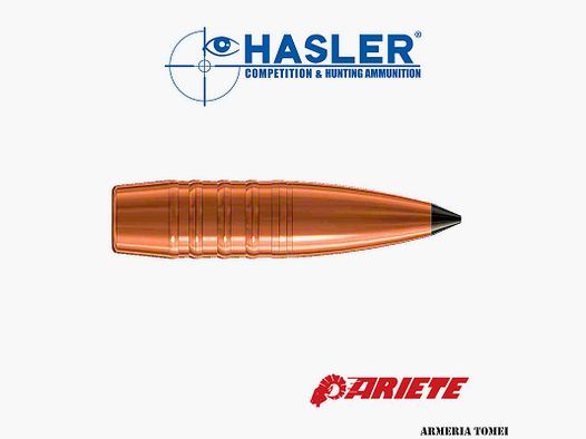 HASLER – OGIVE ARIETE – GESCHOSSE Kal. 30 von 159 GRN CB 0,435 5 RINGE (50 STK)
