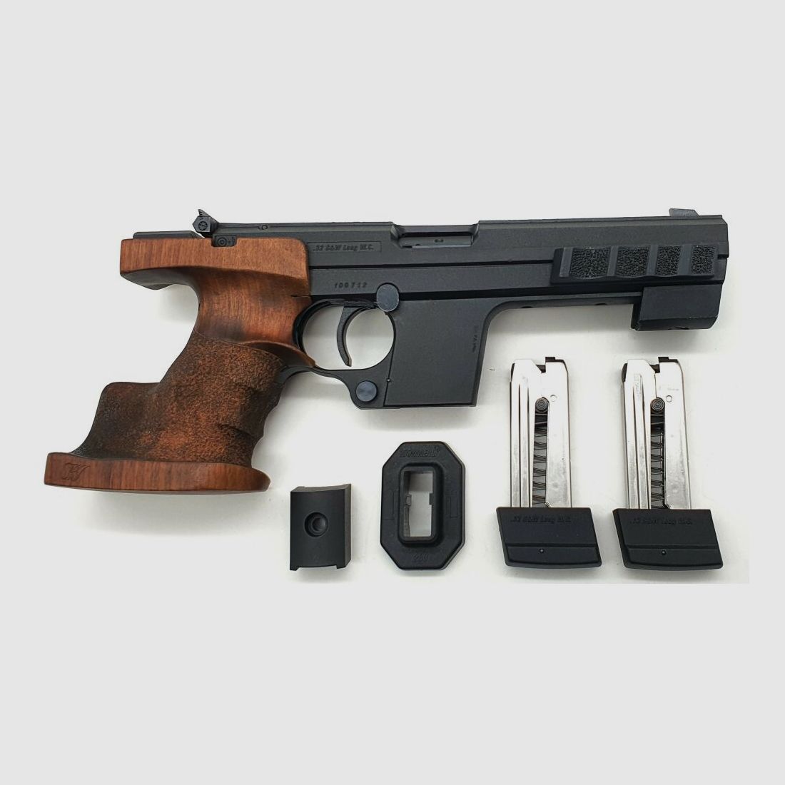 Hämmerli	 Sport-/Matchpistole Mod.280 .32S&W Long mit Wechelysystem auf .22lr